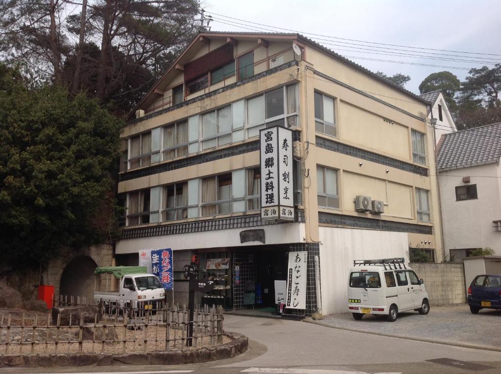 Budova, kde se ryokan nachází