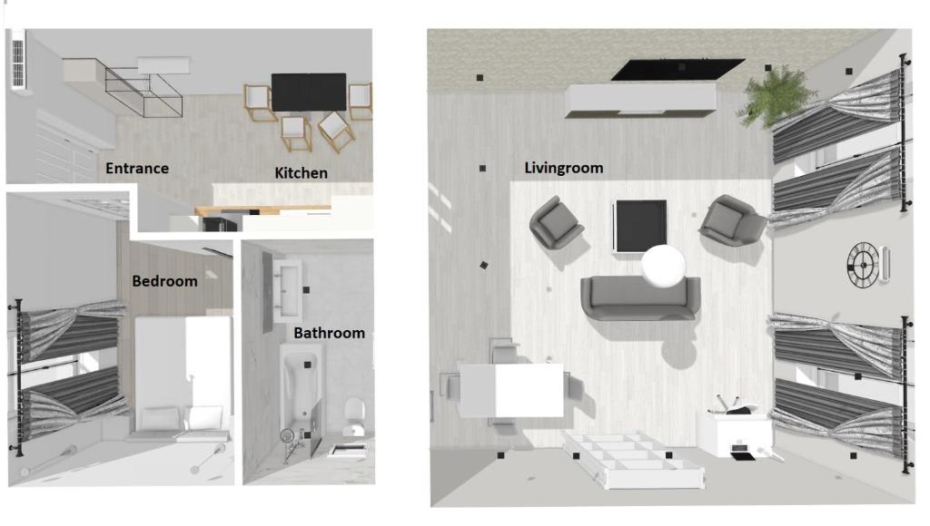 Koupelna v ubytování Apartman Mirakul