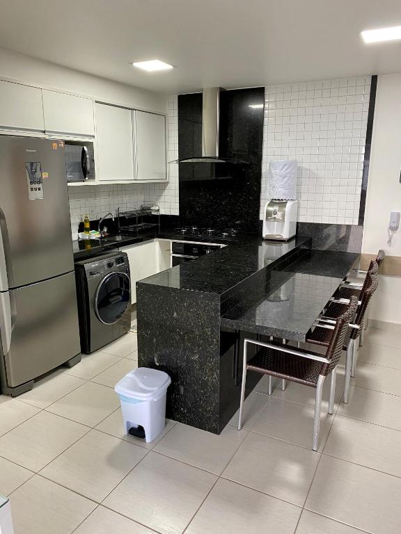  Flat Extraordinário Beira Mar Condomínio Cupe Beach Living