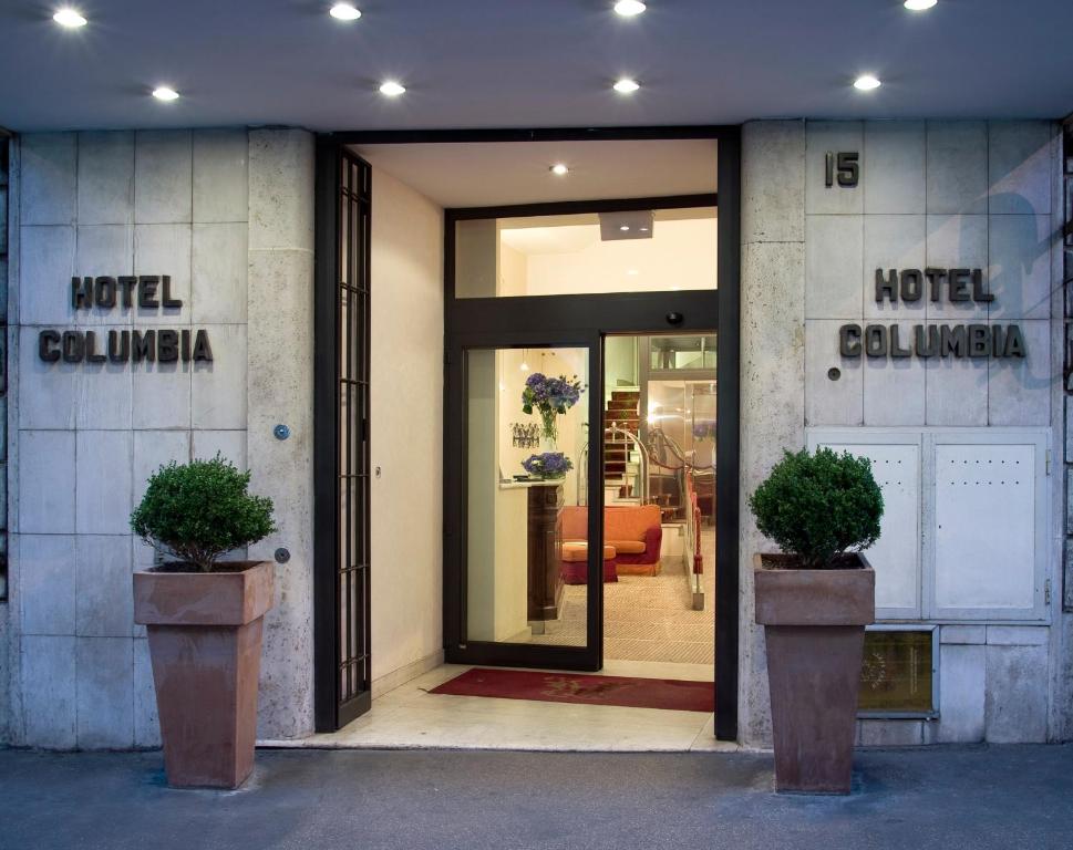 Exteriér nebo vchod ubytování Hotel Columbia