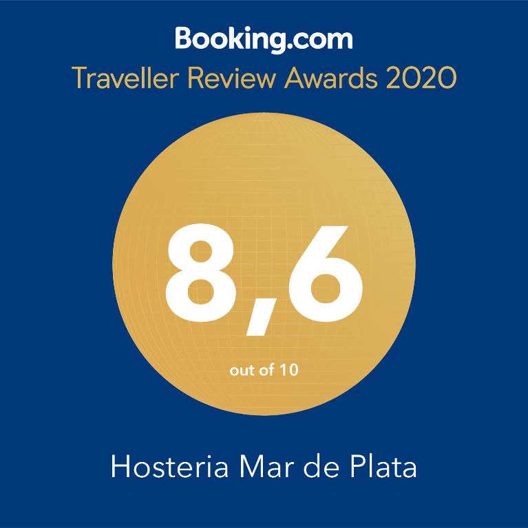 Certifikát, hodnocení, plakát nebo jiný dokument vystavený v ubytování Hosteria Mar de Plata