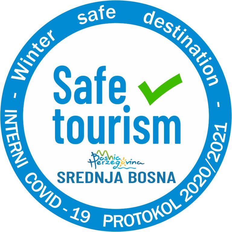 Certifikát, hodnocení, plakát nebo jiný dokument vystavený v ubytování Eko-FIS Vlašić