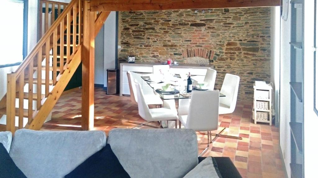 Et opholdsområde på Maison Chic Saint-Gilles-Croix-de-Vie