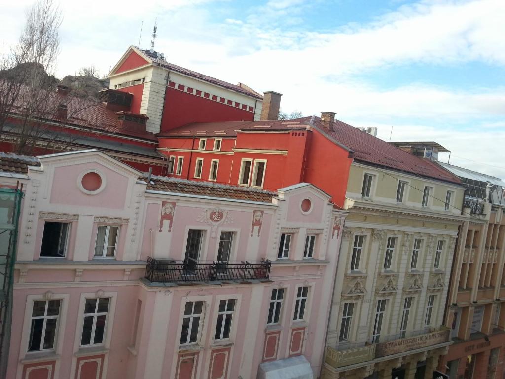 Budova, kde se hostel nachází