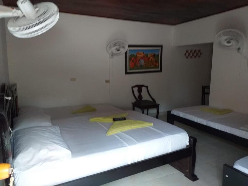 Letto o letti in una camera di Hostel Cattleya