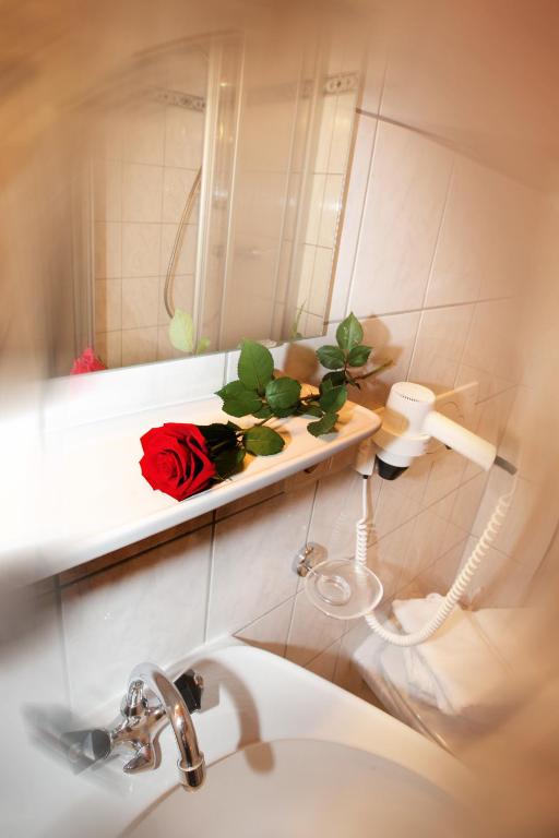 Kúpeľňa v ubytovaní Appartement Gästehaus Aloisia