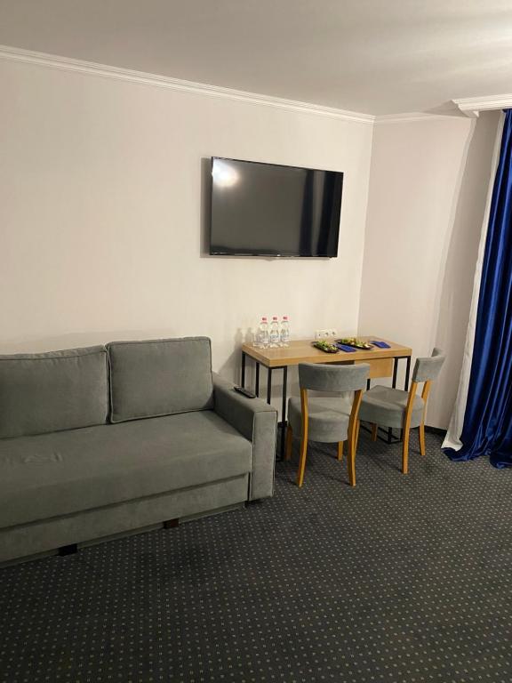 TV a/nebo společenská místnost v ubytování Grofa Apartments