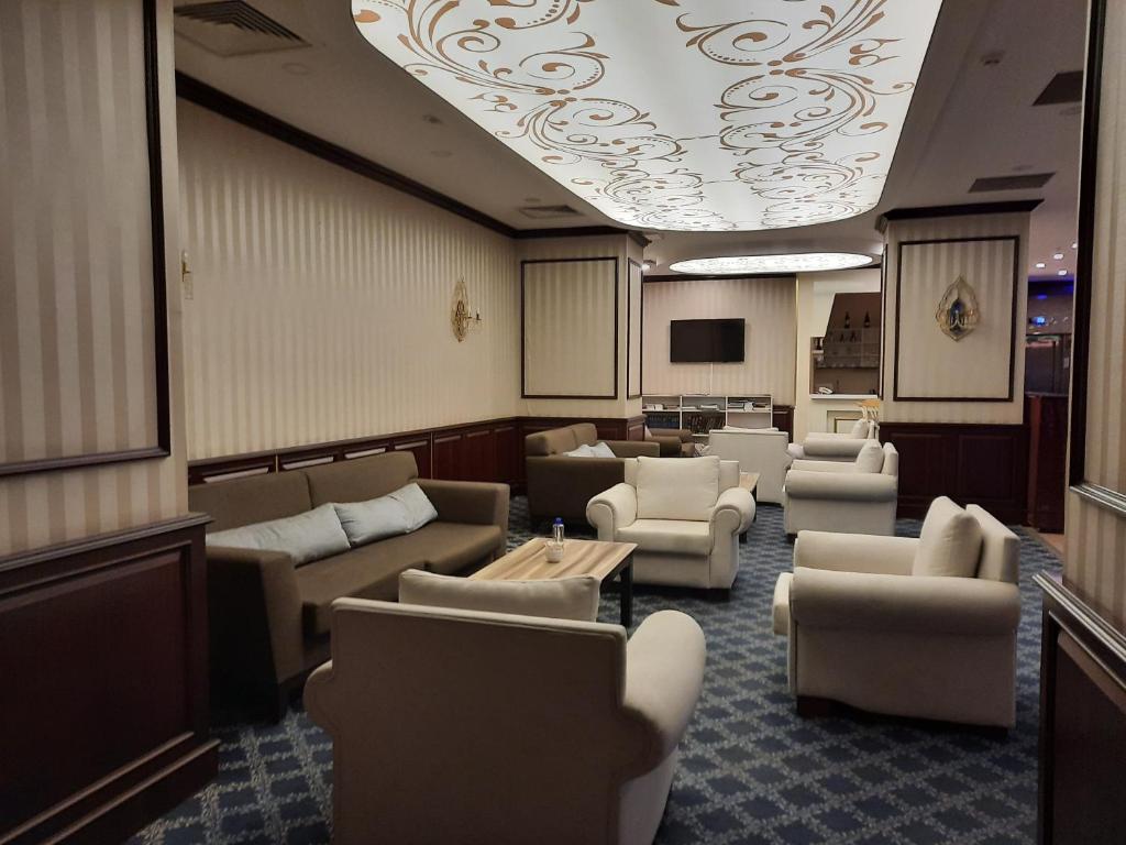 Posezení v ubytování Plaza Hotel Diyarbakir