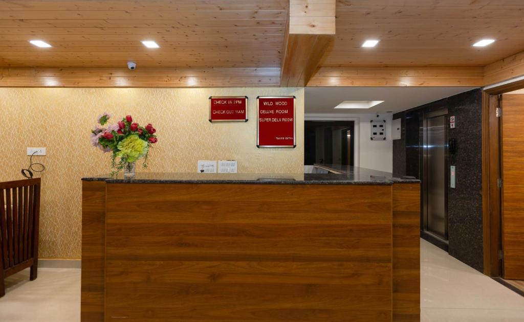 Vstupní hala nebo recepce v ubytování Hotel Wild Wood