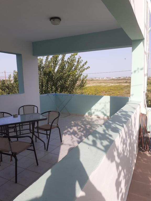 Balkón nebo terasa v ubytování Zikas apartments