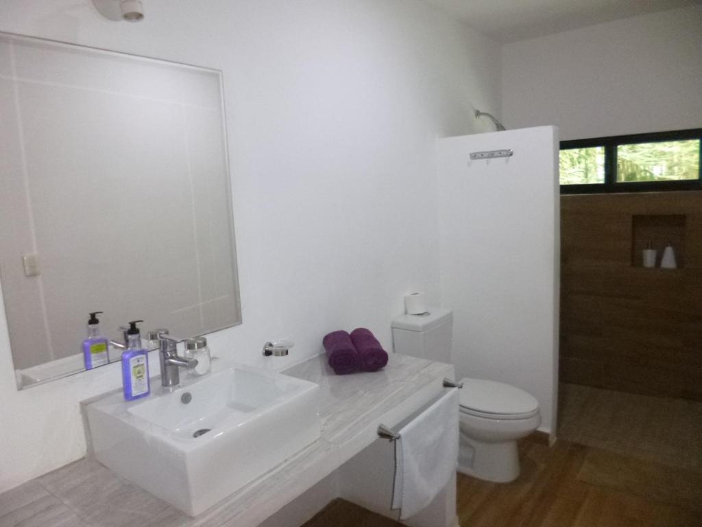 Koupelna v ubytování Villa Marilu B&B