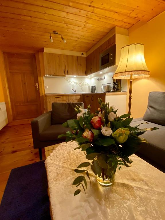 Kuchyň nebo kuchyňský kout v ubytování Ferienwohnungen Word 5 Altstadt Quedlinburg