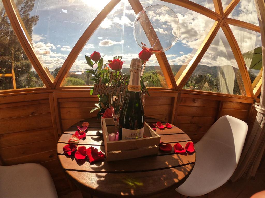 Minuman di Libélula Glamping con jacuzzi