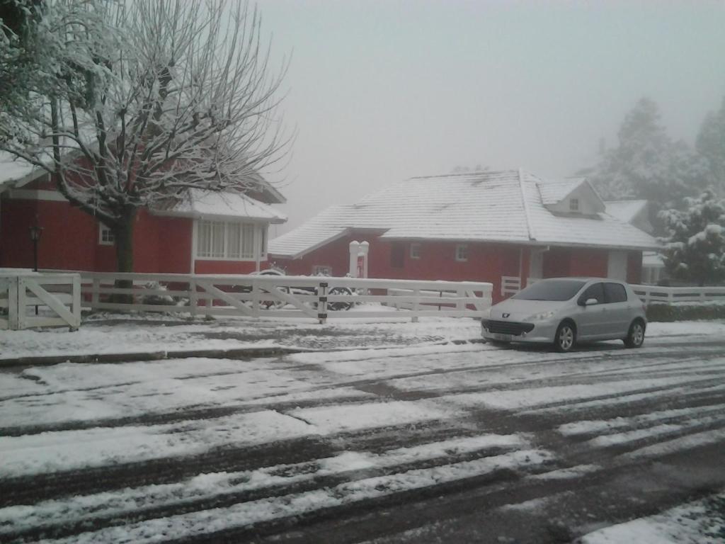 Aardvark Inn Pousada durante o inverno