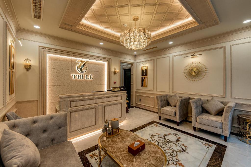 Posezení v ubytování Hotel Trí Lê
