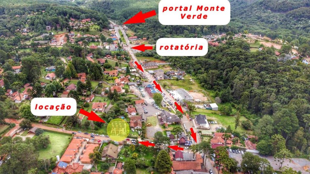  Chalé Centro de Monte Verde