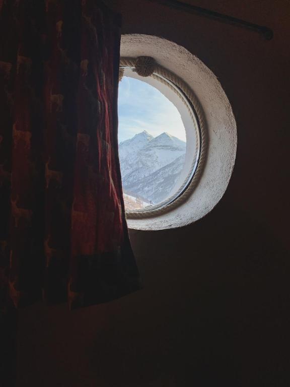 Widok na góry z tego hotelu