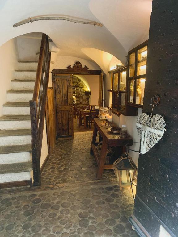 Część wypoczynkowa w obiekcie Locanda Allevè Hotel Ristorante