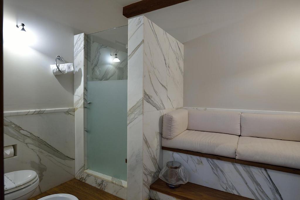 Koupelna v ubytování Casa Realia