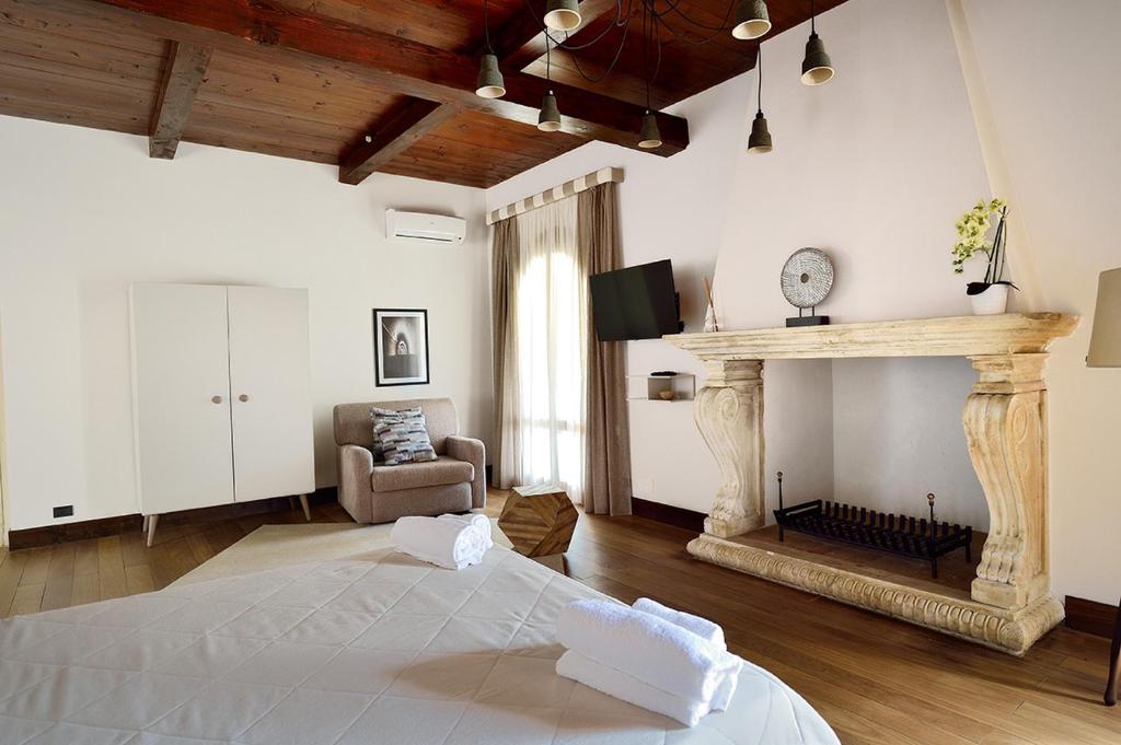 Postel nebo postele na pokoji v ubytování Casa Realia