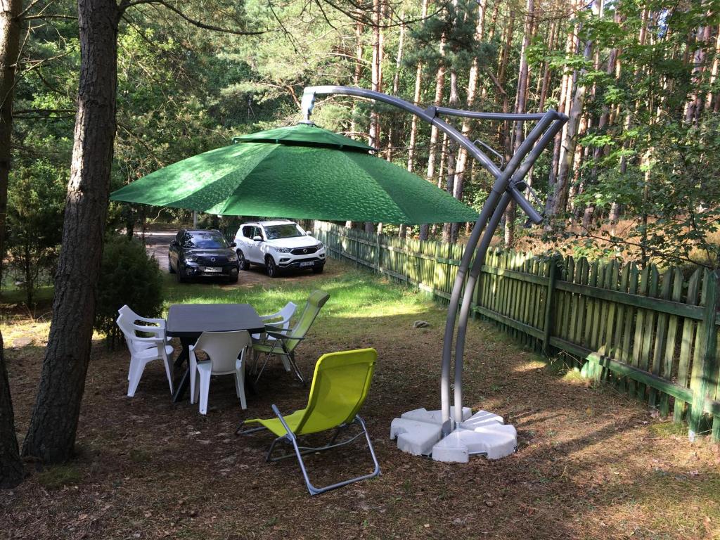 Vonkajšia záhrada v ubytovaní Czarcia Chata