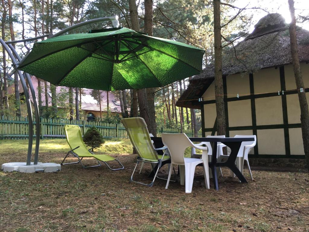 Vonkajšia záhrada v ubytovaní Czarcia Chata