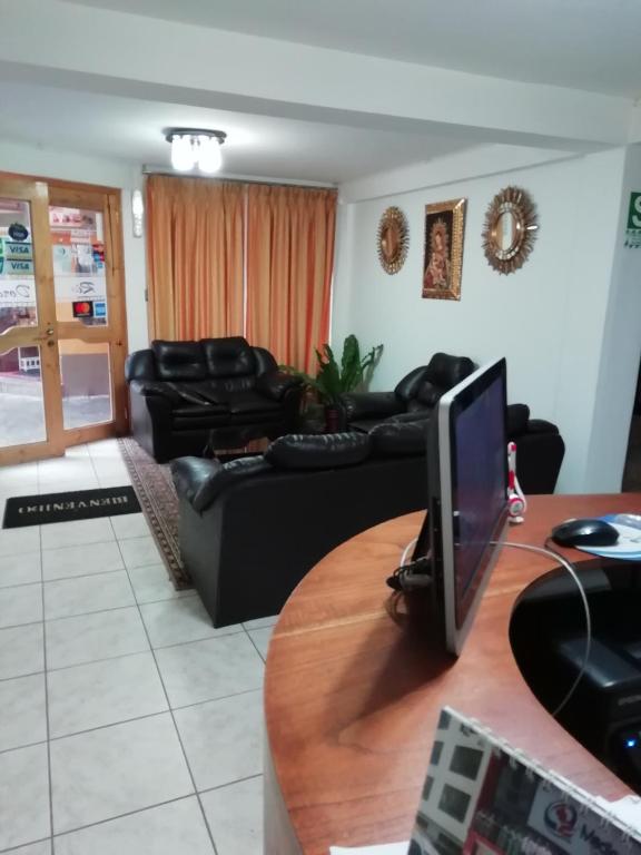 Posezení v ubytování Hotel Rio Dorado MachuPicchu