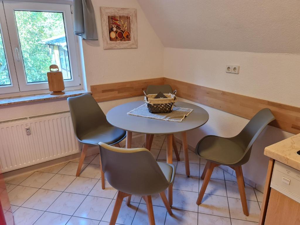 Posezení v ubytování Ferienwohnungen an der Bosel