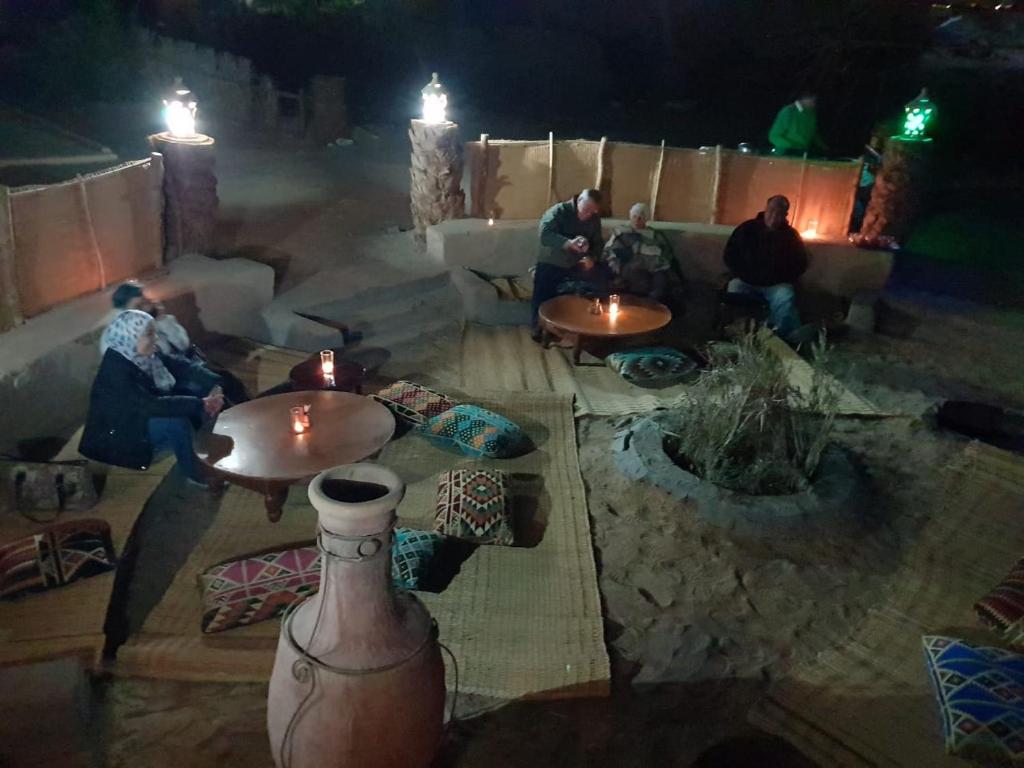 Posezení v ubytování Qasr El Bagawat Hotel