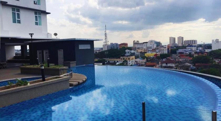 Bazén v ubytování Ziehass Homestay D'Perdana Apartment nebo v jeho okolí