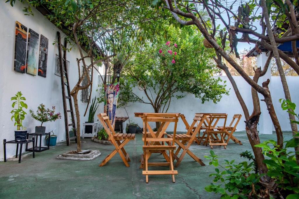 Zahrada ubytování Hostel mineiros