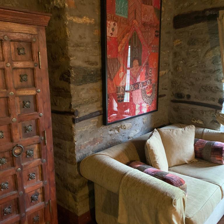 Posezení v ubytování Palio Eleotrivio Guesthouse