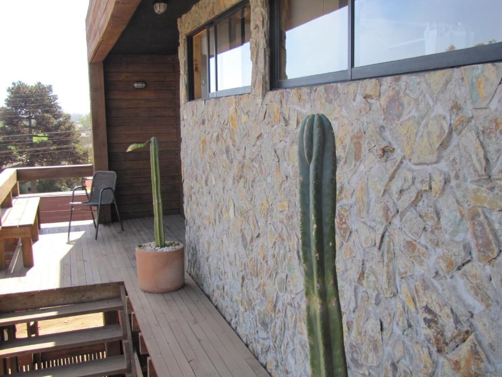 Balkón nebo terasa v ubytování Hostal Sirena