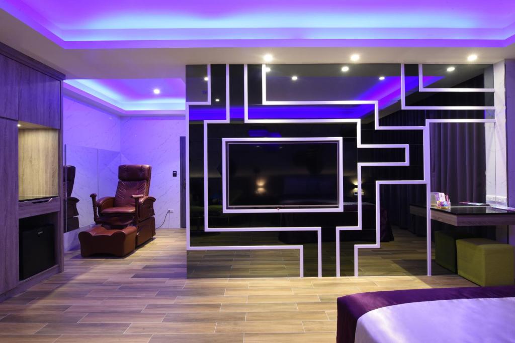 Posezení v ubytování I-Like Motel