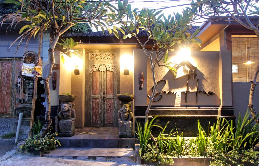 Zahrada ubytování Sari House Ubud - Balinese Style Homestay