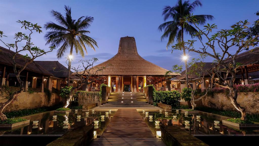 Zahrada ubytování Maya Ubud Resort & Spa