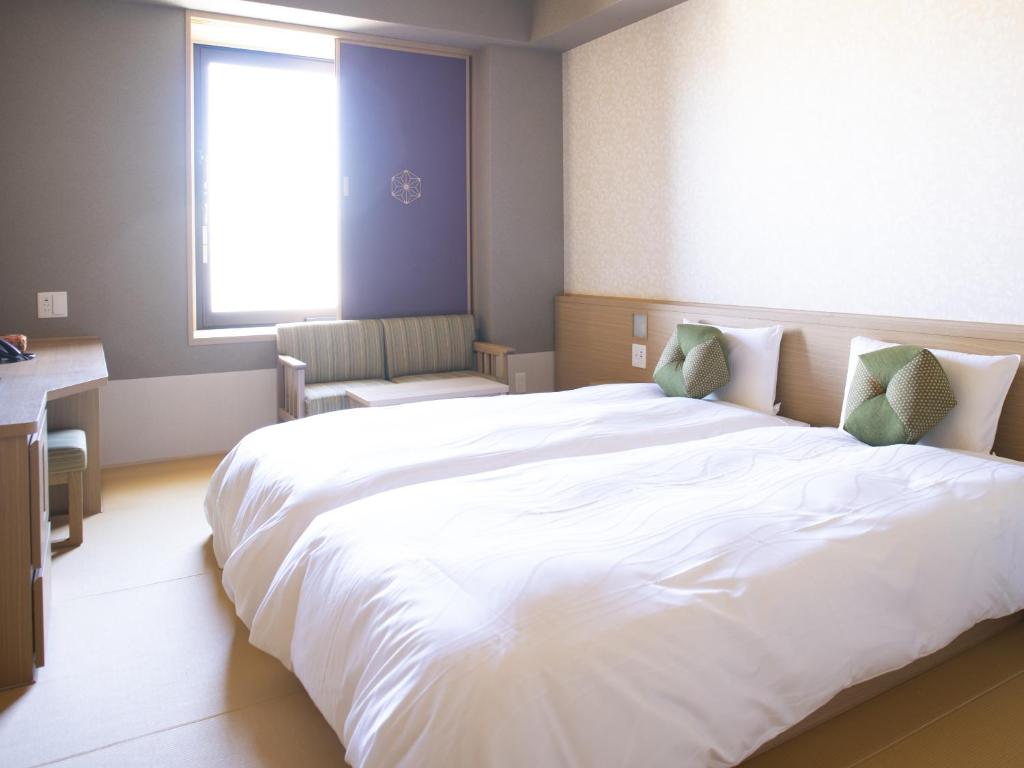 Onyado Nono Kyoto Shichijo Natural Hot Spring - Chambre Lits Jumeaux Hollywood Avec Tatami Au Sol