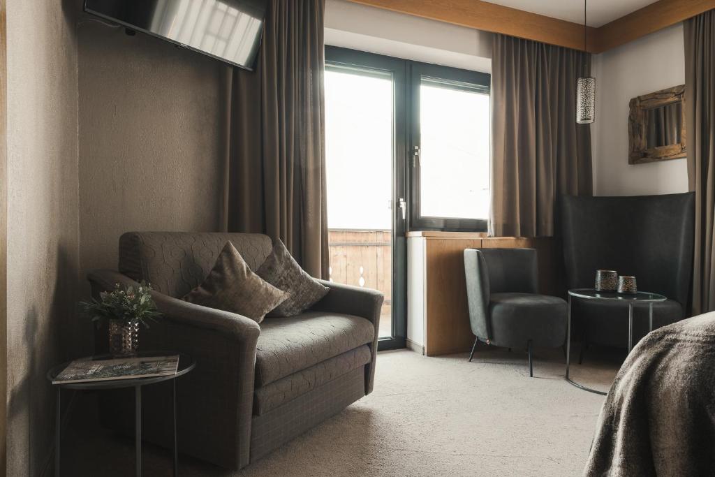 Posezení v ubytování Garni Hotel Platzer