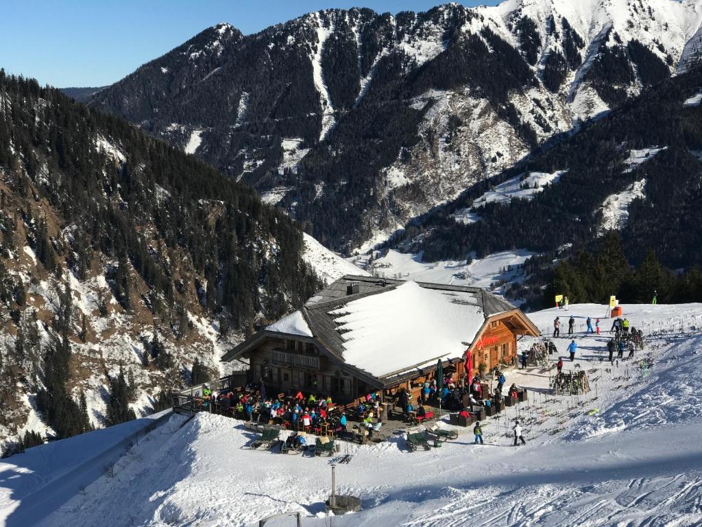Landhaus Riesneralm v zimě