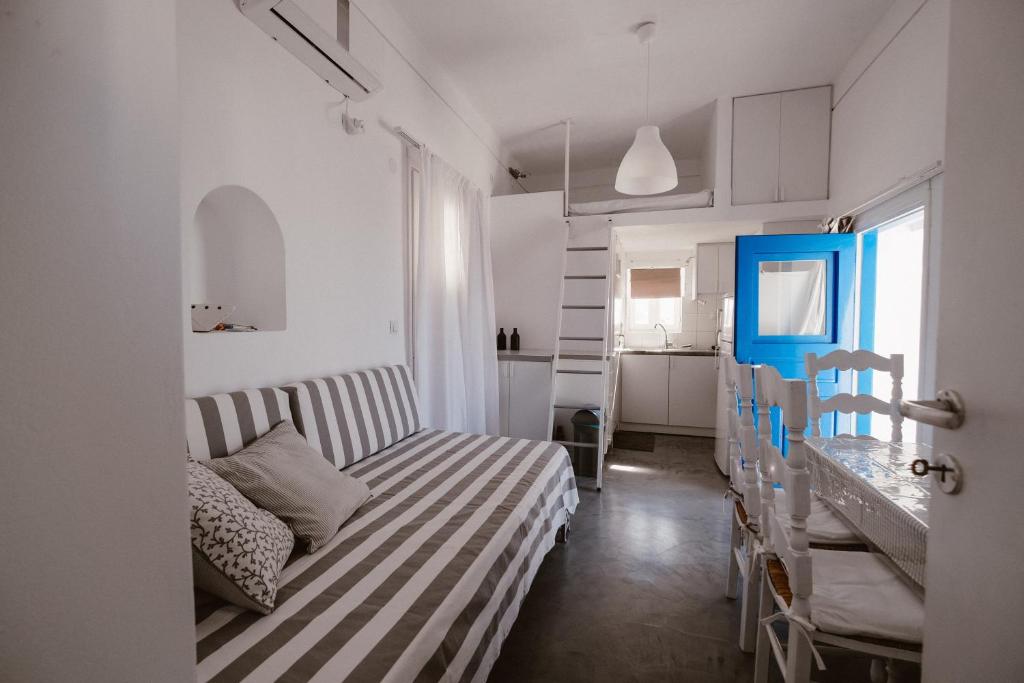Kuchyň nebo kuchyňský kout v ubytování Boreas Stone House