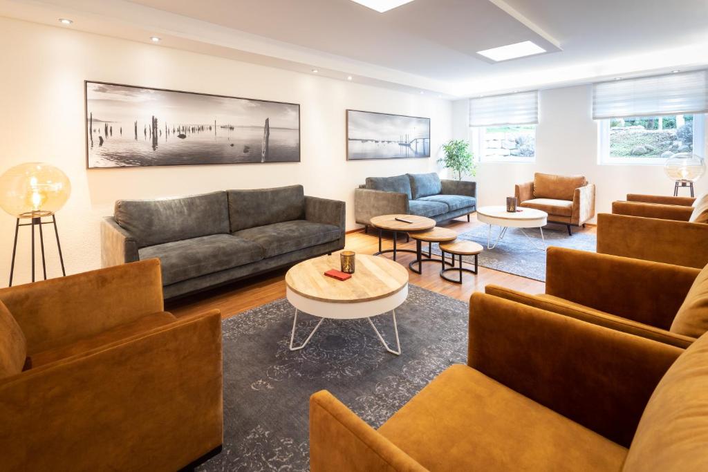 Posezení v ubytování Hotel Gästehaus Zürn