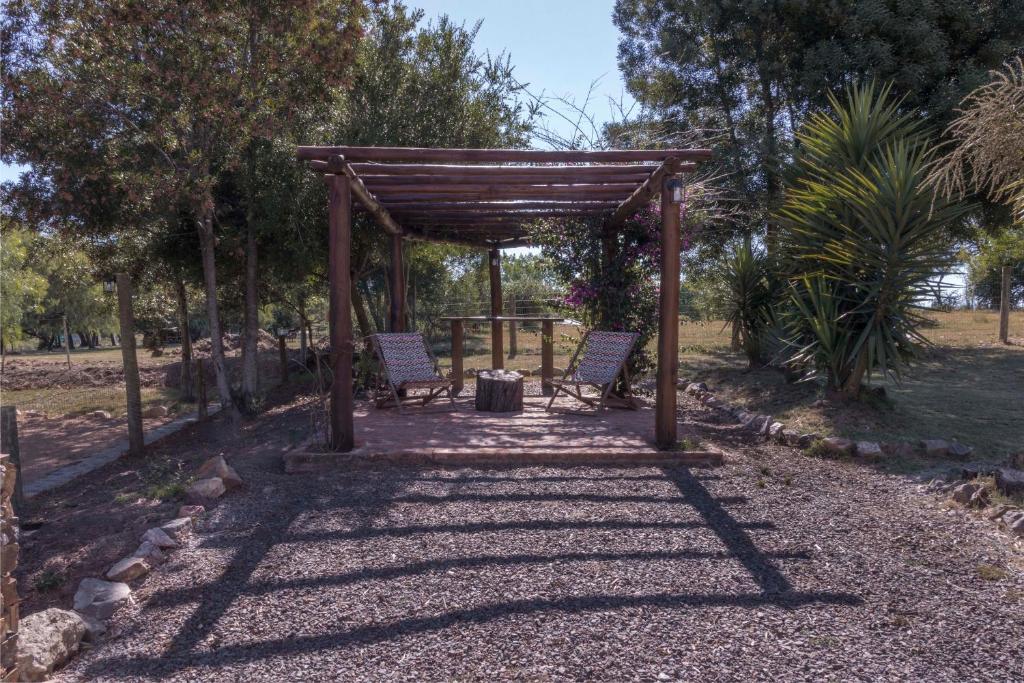 Zahrada ubytování Posada La Serena