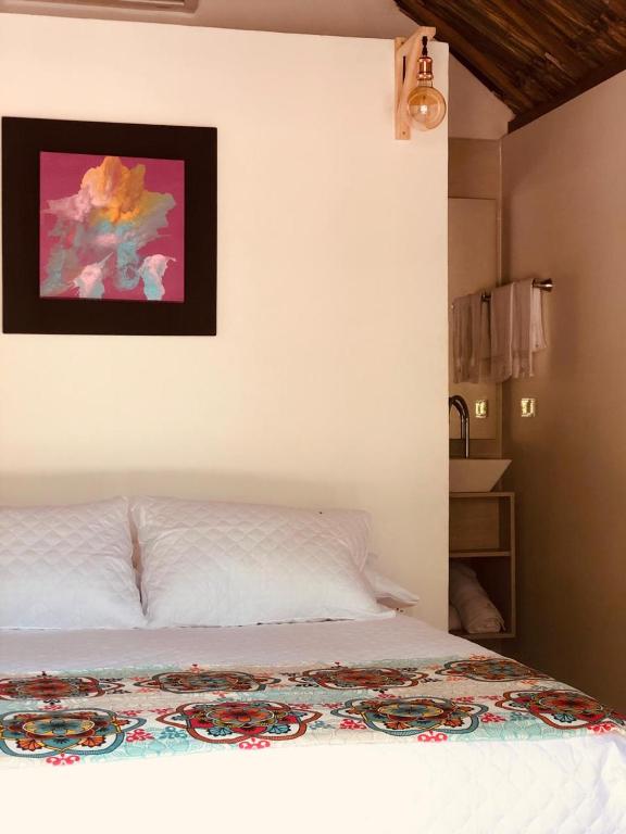 Postel nebo postele na pokoji v ubytování Anuk Glamping