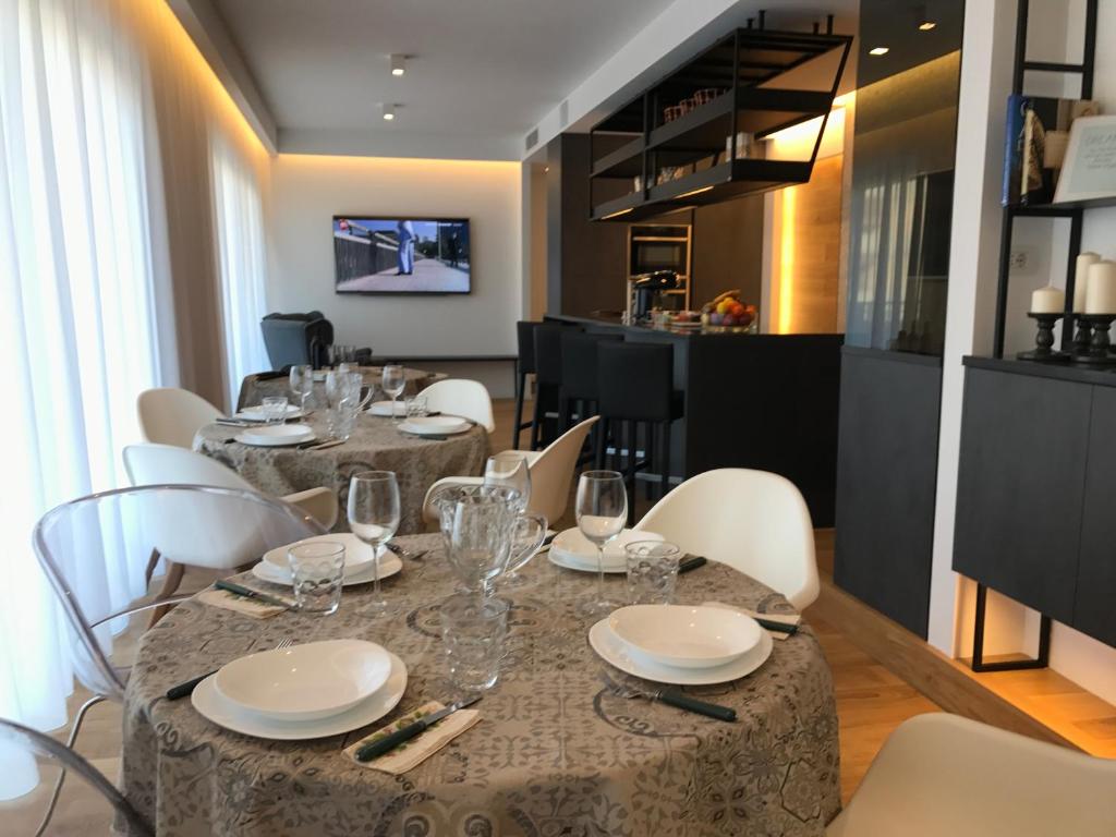 Posezení v ubytování MYHOME 75 Premium Luxury B&B