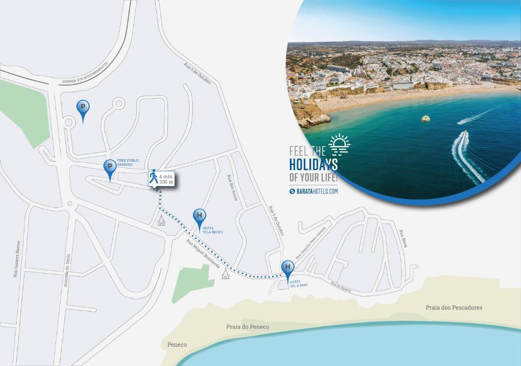 Hotel Sol e Mar Albufeira - Adults Only - Resim 38