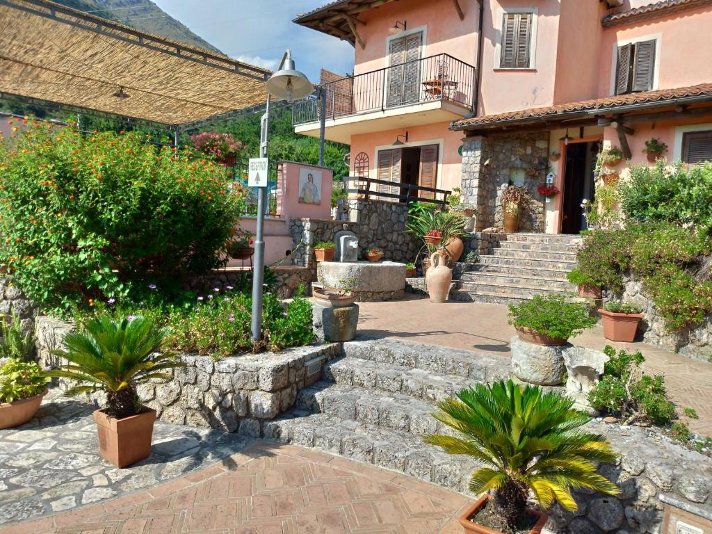 Budova, kde se bed and breakfast nachází