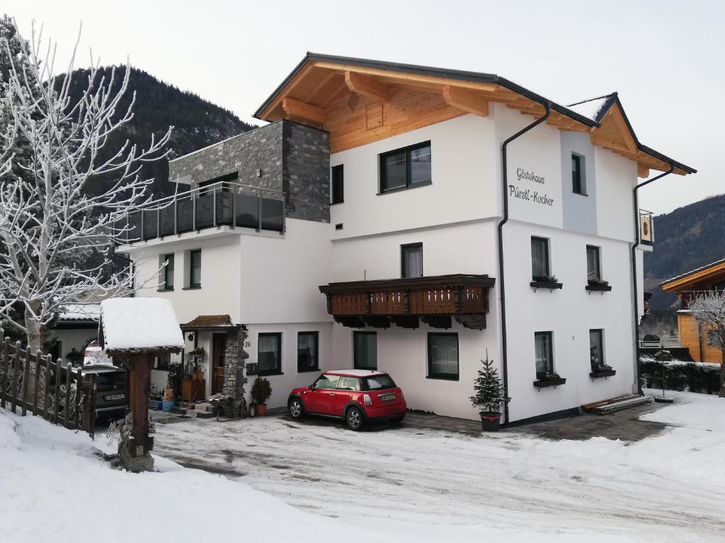 Gästehaus Pürstl-Kocher v zimě