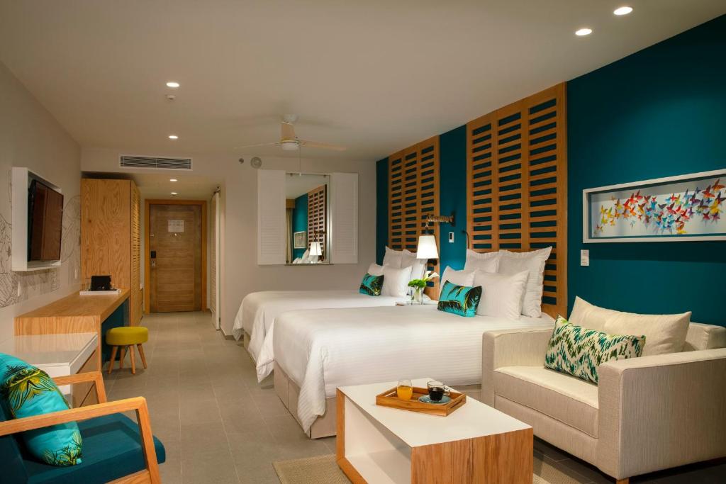 Dreams Natura Resort & Spa - All Inclusive - Prefered Club Junior Suite Swim Out - Camas Dobles