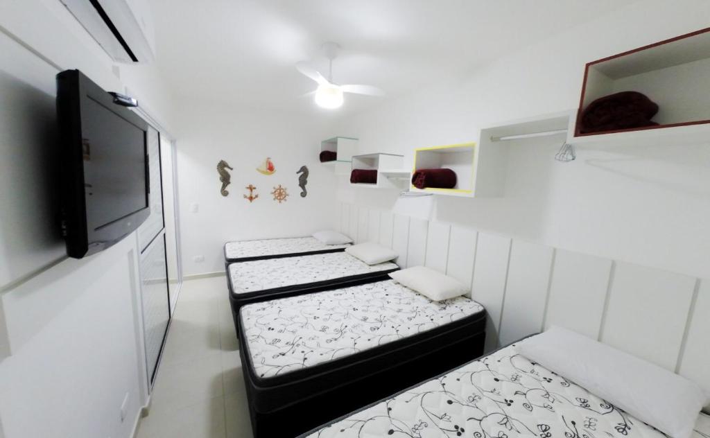  Apto Conforto e Qualidade à duas quadras da Praia de Perequê Açu - Ubatuba