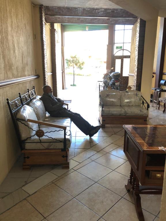 Posezení v ubytování Casa De Rey